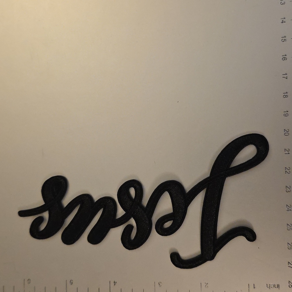 Iron On Patch Jesus - Picture 2 of 4